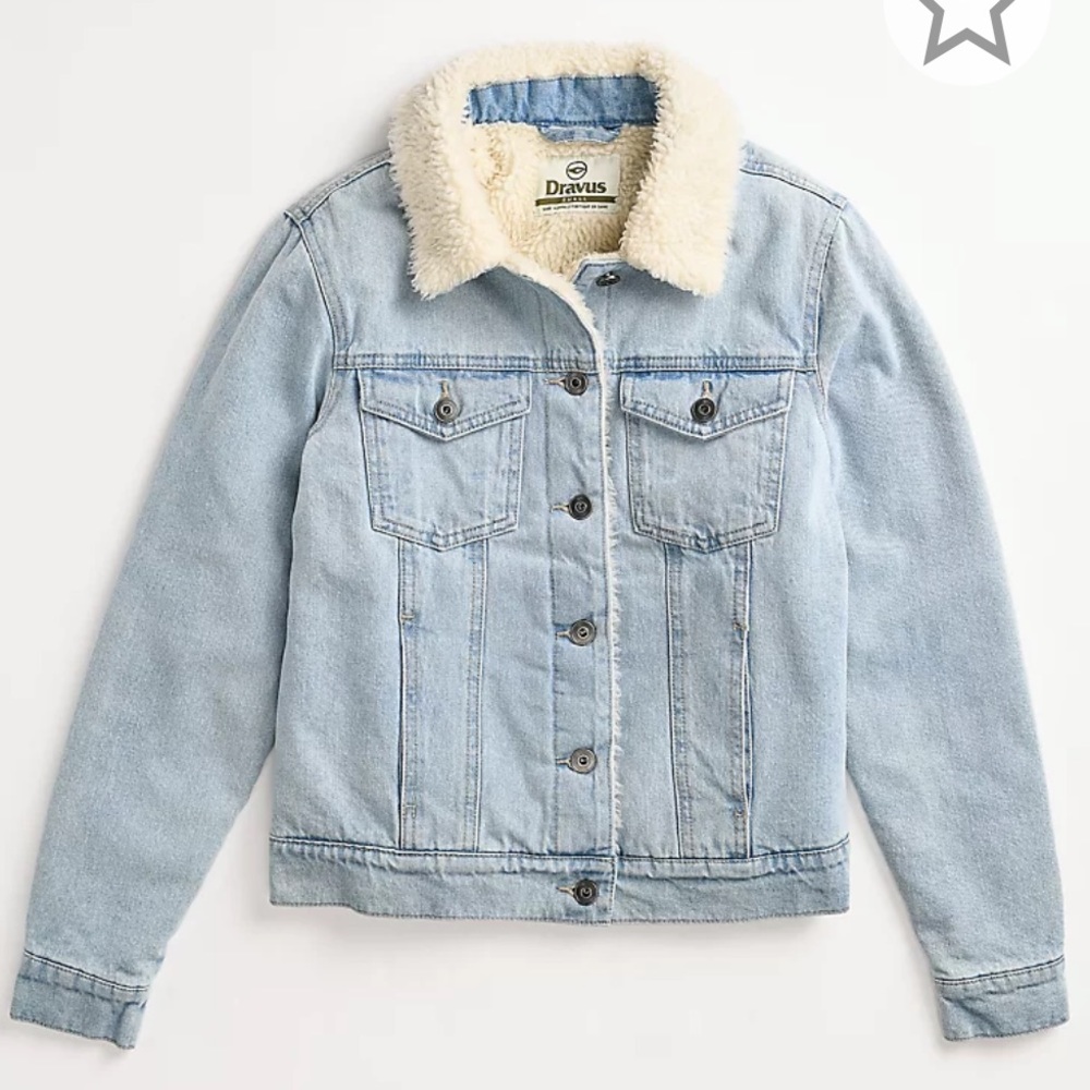 Dravus Sherpa Lined Denim Jacket - Women’s